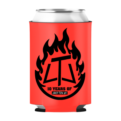 Flames Koozie