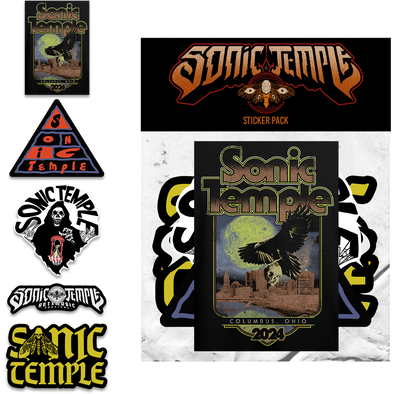 Sonic Temple Sticker Pack