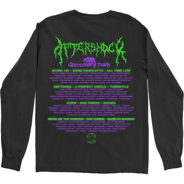 Shocking Green Long Sleeve Tee
