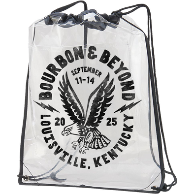 Flying Eagle Clear Cinch Bag