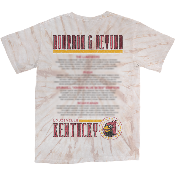 B&B Cardinal Tie Dye Tee