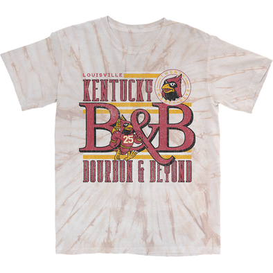 B&B Cardinal Tie Dye Tee