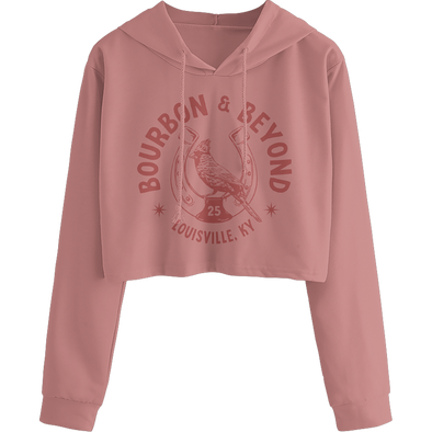 Lucky Cardinal Mauve Hoodie