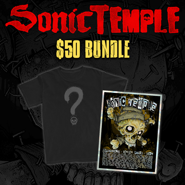 SONIC TEMPLE $50 Mystery Bundle (TEE+POSTER+ACCESSORY)