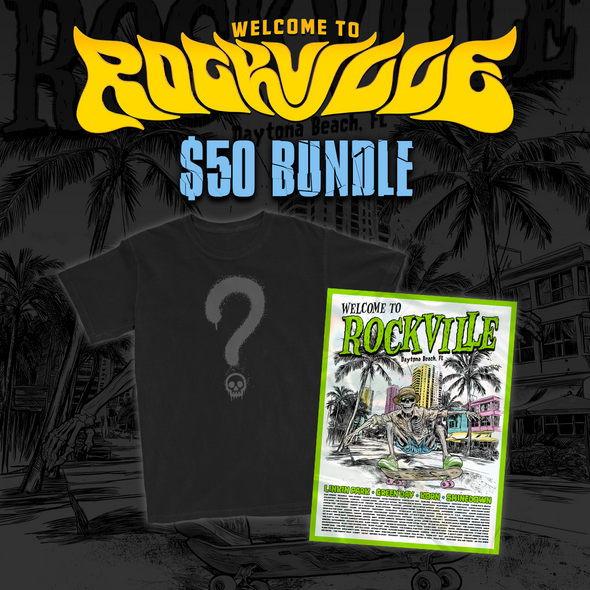 WELCOME TO ROCKVILLE $50 Mystery Bundle (TEE+POSTER+ACCESSORY)